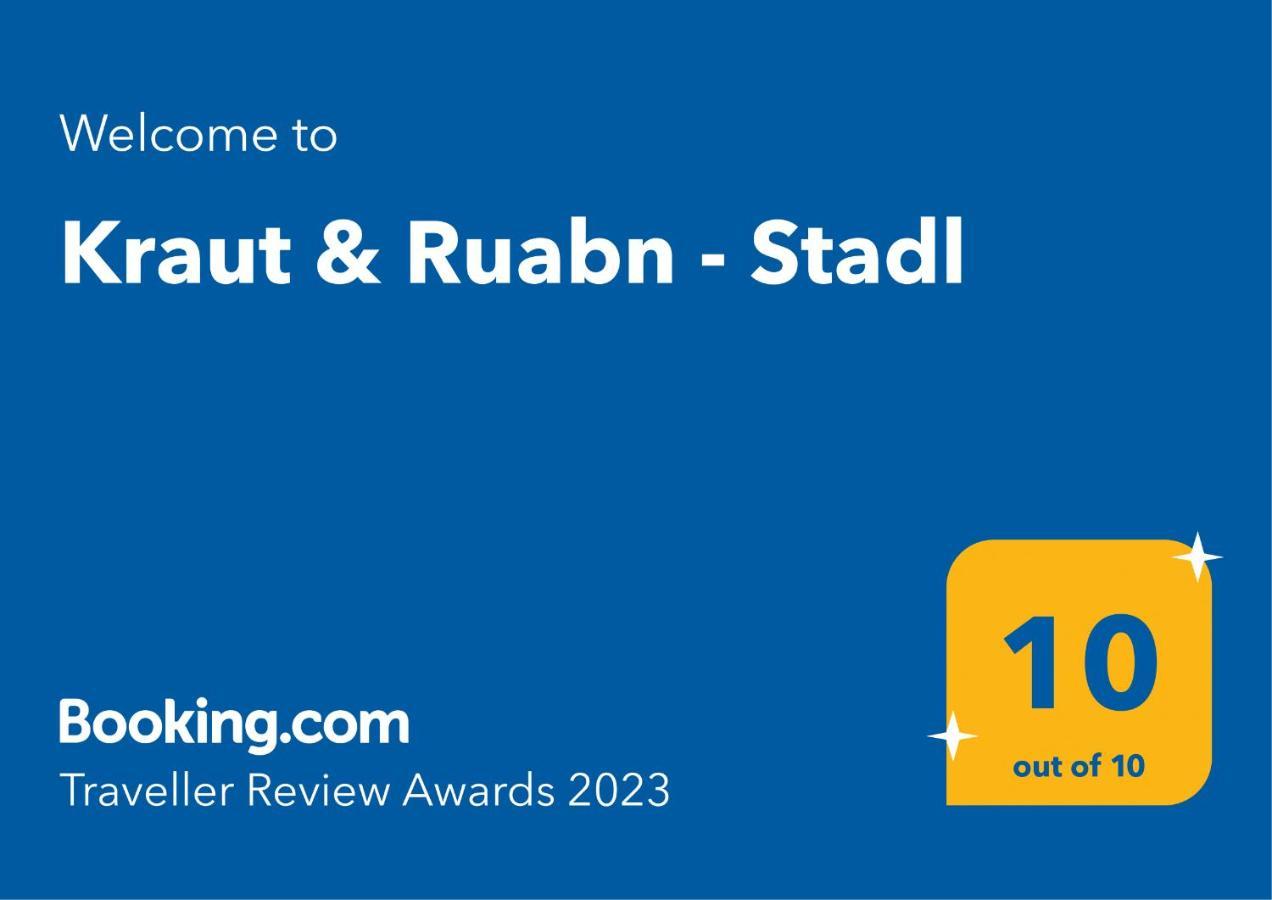 Kraut & Ruabn - Stadl Engabrunn Exterior foto